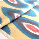 Usbekischer Adras Stoff CIRCLE | Meterware